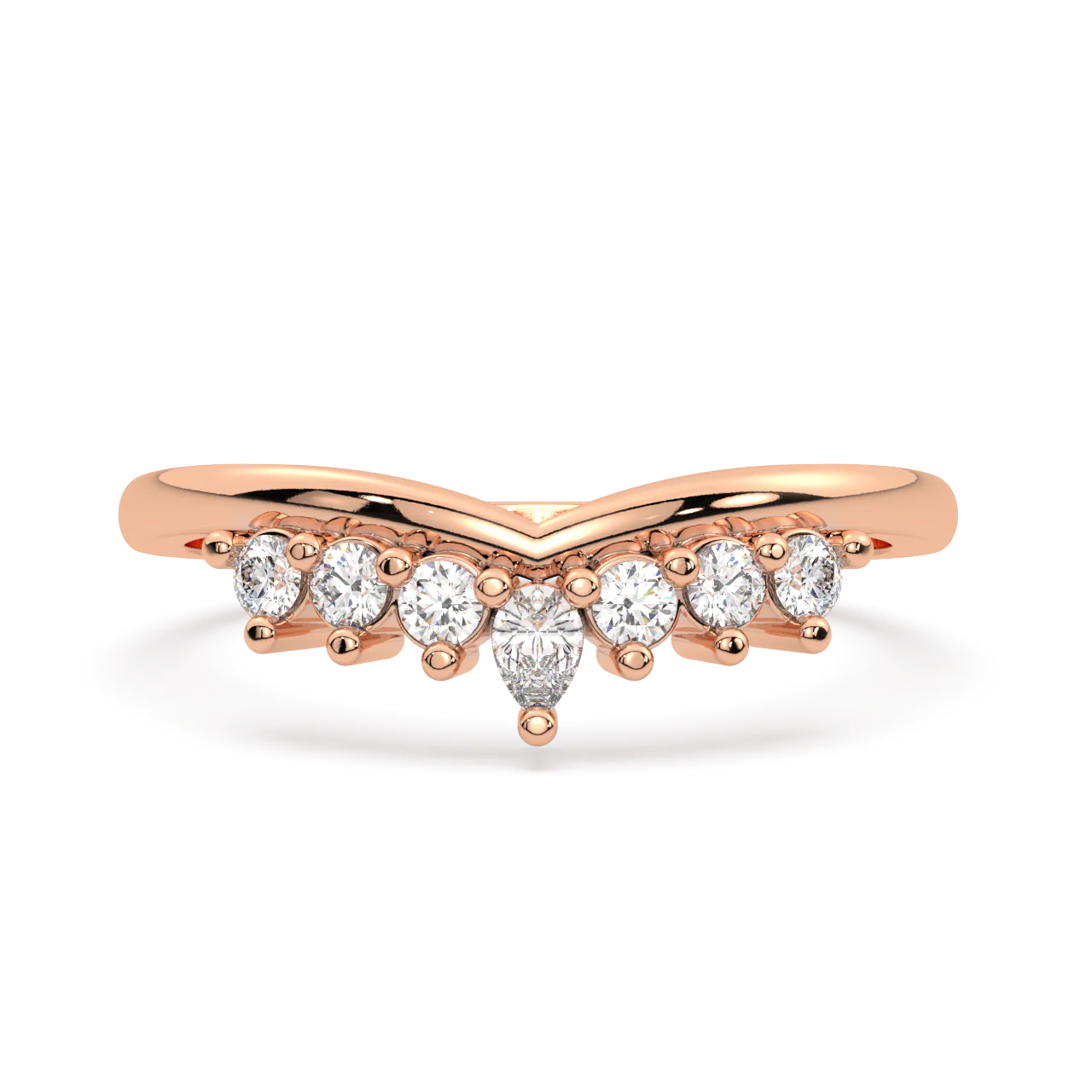 Isla Pear Diamond Ring - Image 6