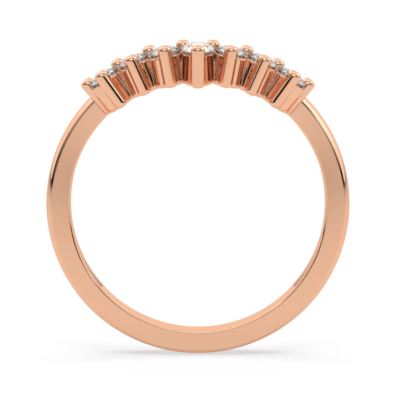 Isla Pear Diamond Ring - Image 8