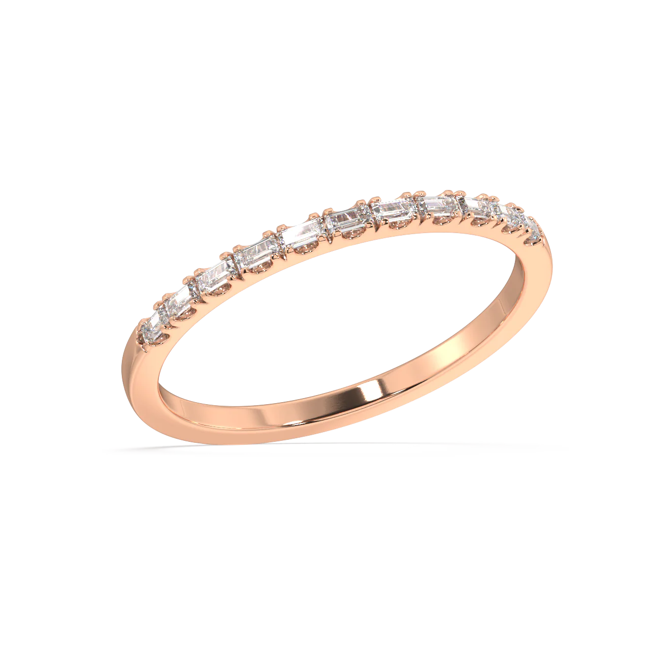 Juniper Baguette Diamond Ring - Image 6