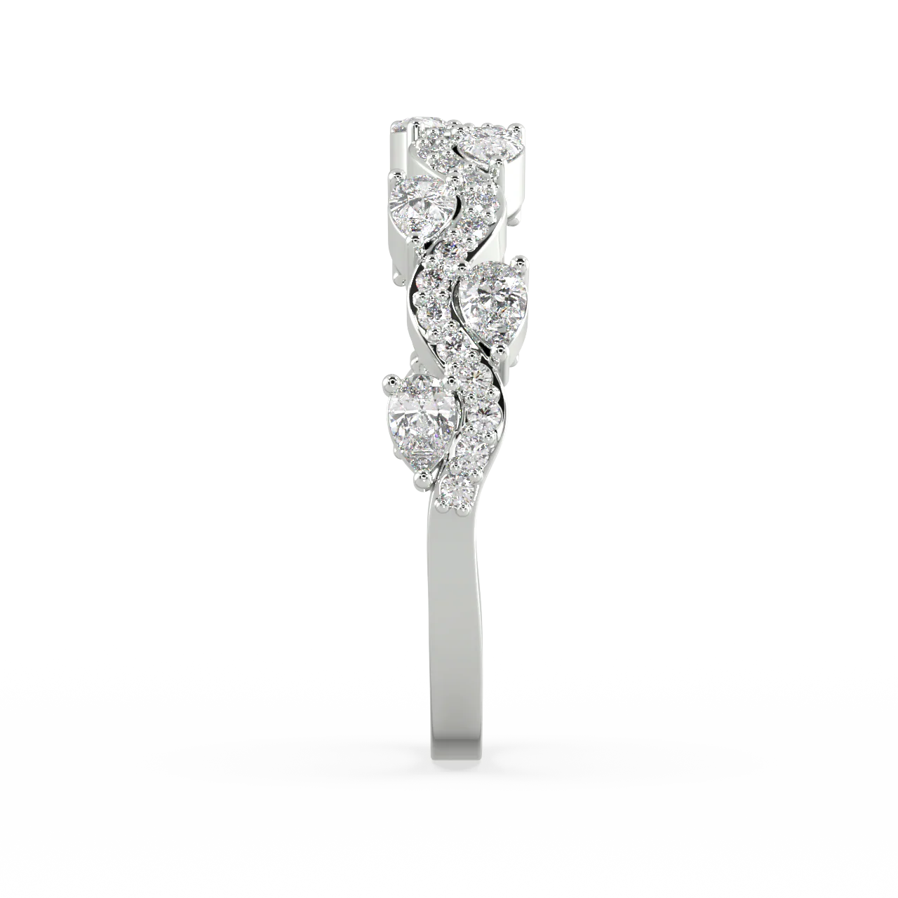 Liana Pear Diamond Ring - Image 14