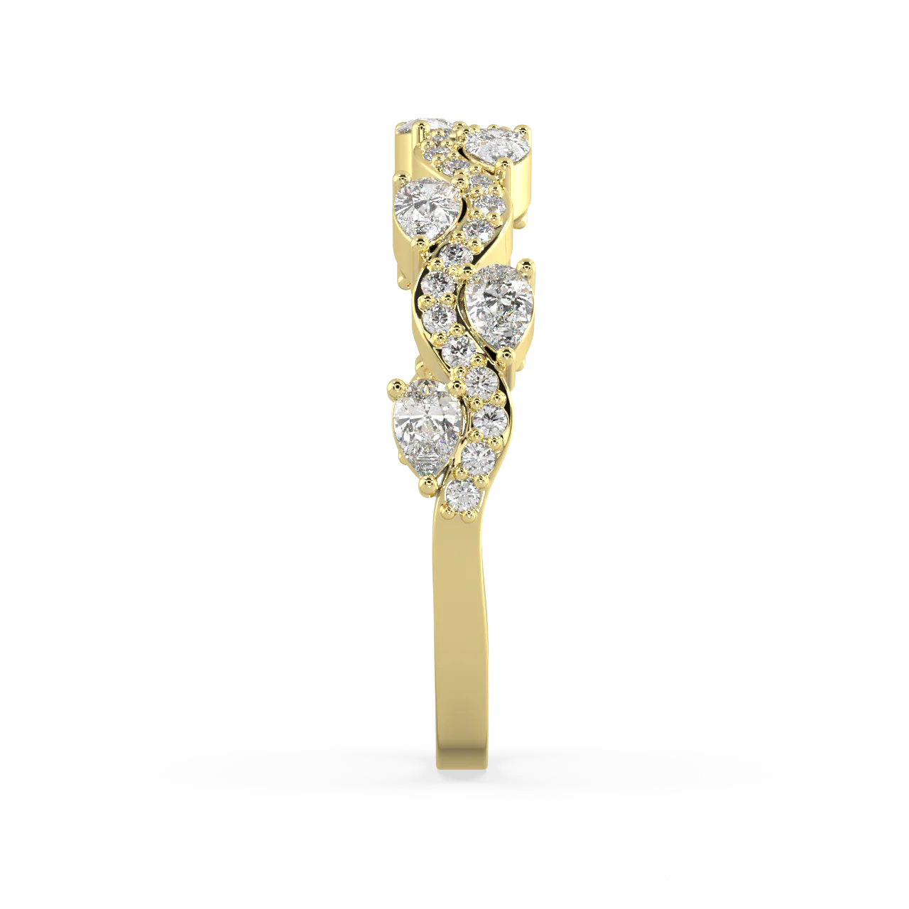 Liana Pear Diamond Ring - Image 4