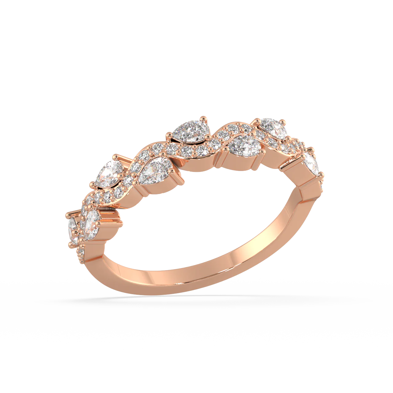 Liana Pear Diamond Ring - Image 7