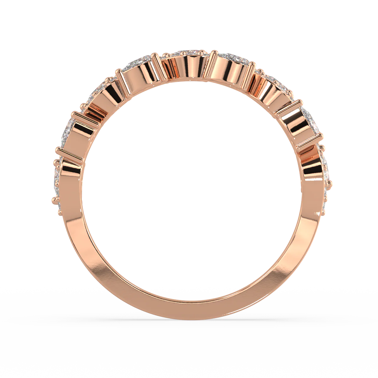 Liana Pear Diamond Ring - Image 8