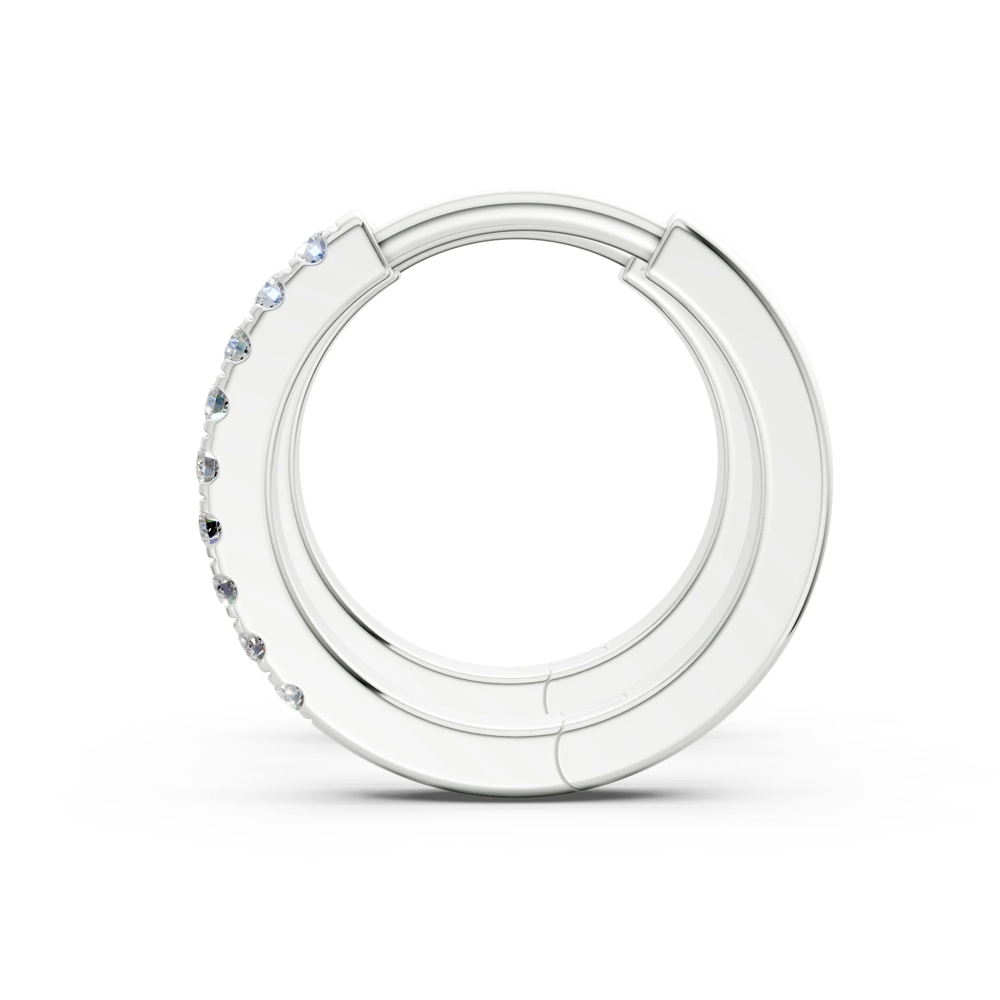 Lisbon Diamond Huggies - Image 11