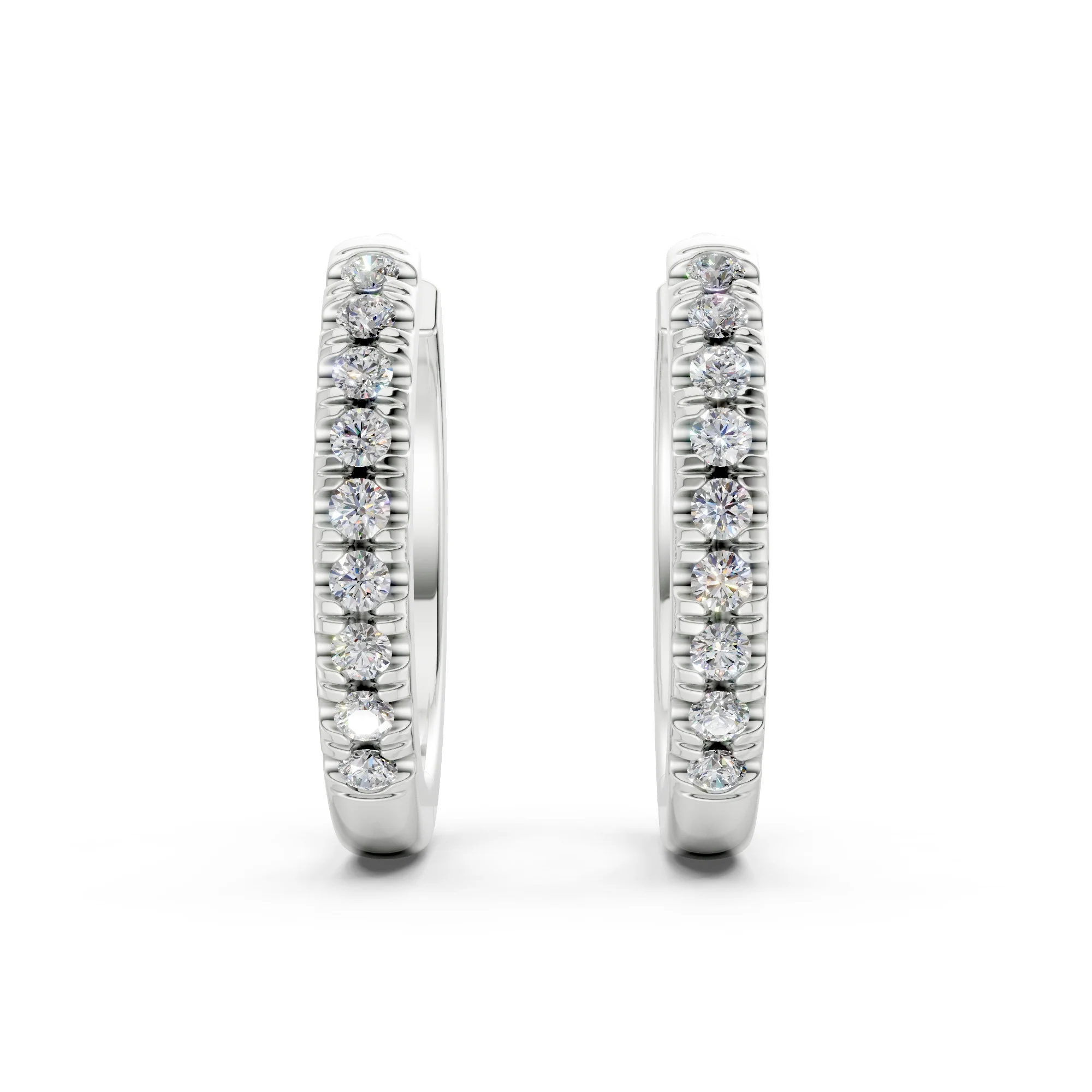 Lisbon Diamond Huggies - Image 8