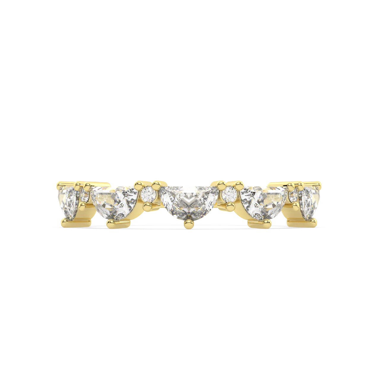 Lunar Eclipse Diamond Ring