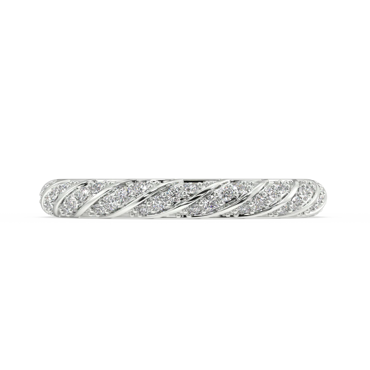 Lyra Round Diamond Ring - Image 11