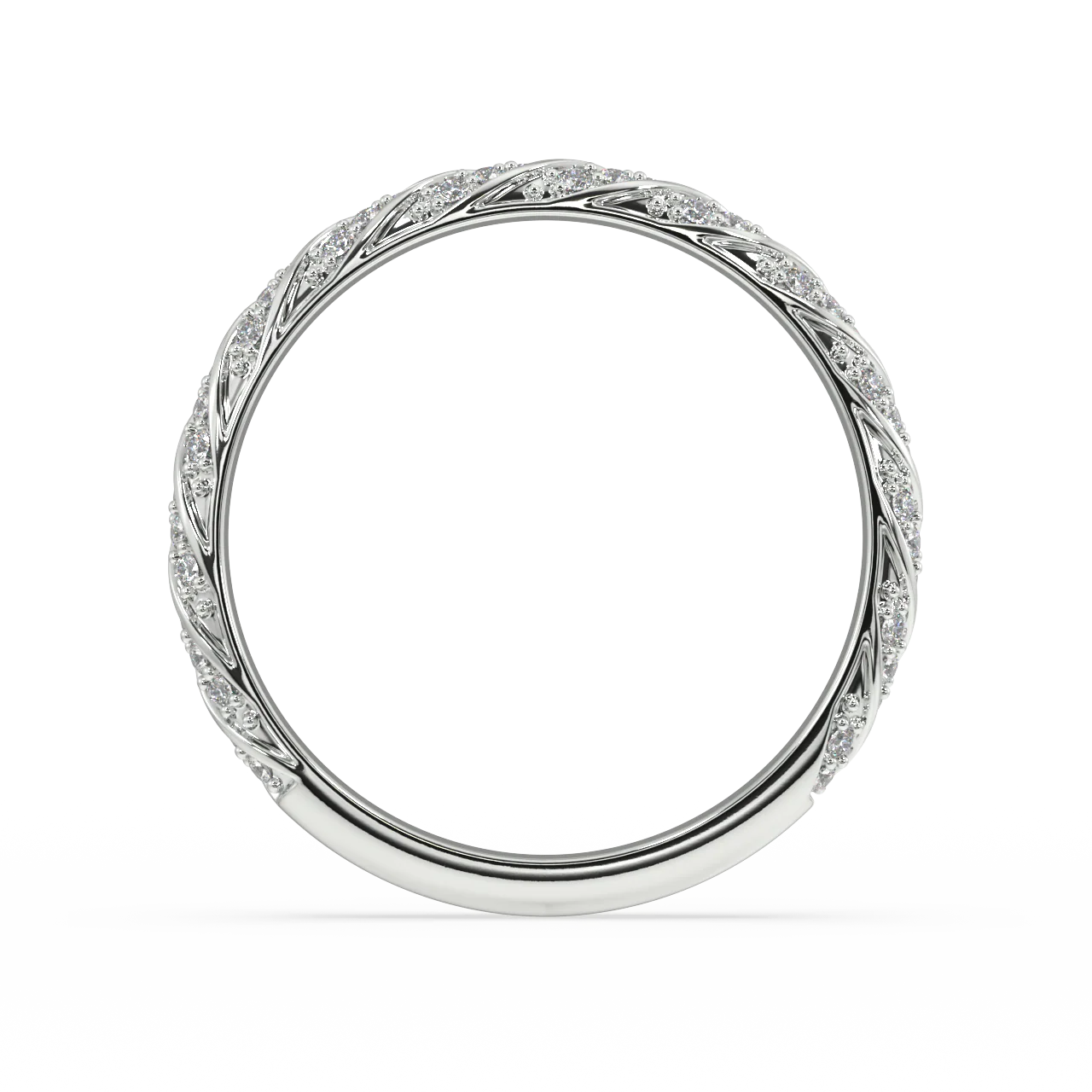 Lyra Round Diamond Ring - Image 18