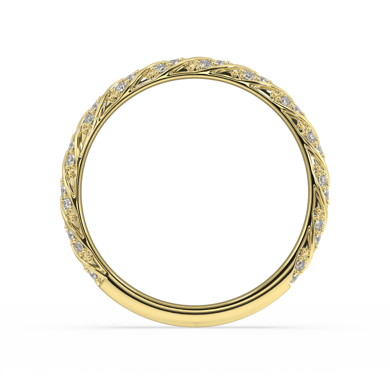 Lyra Round Diamond Ring - Image 3