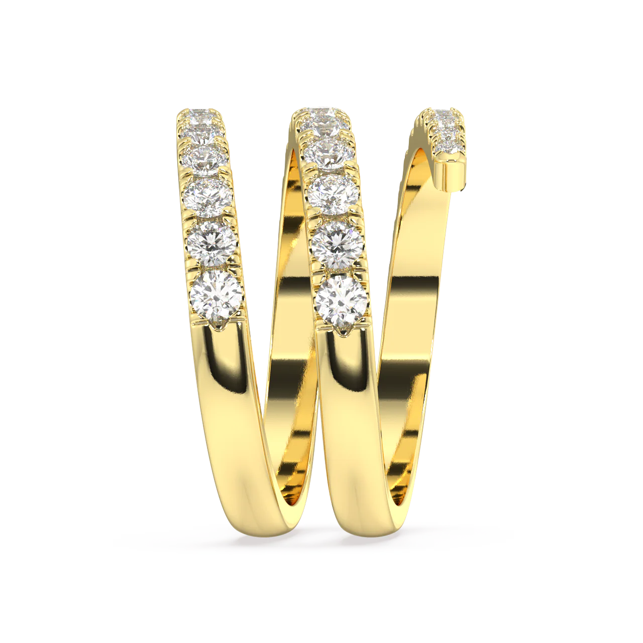 Maeve Round Diamond Ring - Image 4