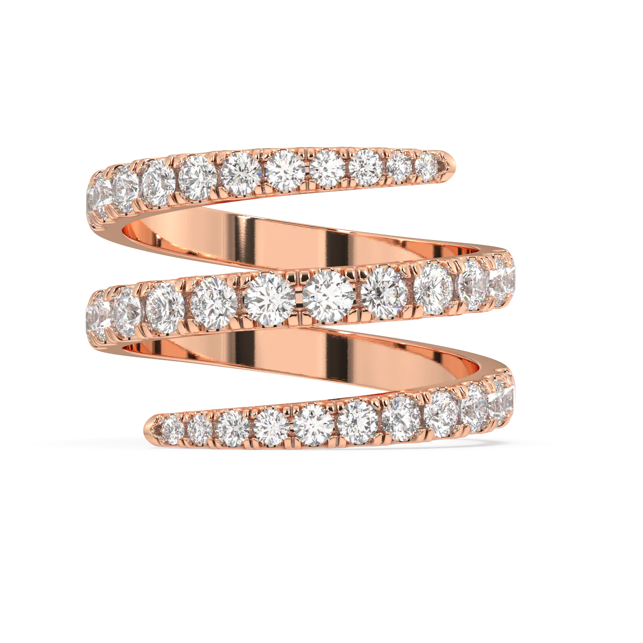Maeve Round Diamond Ring - Image 6