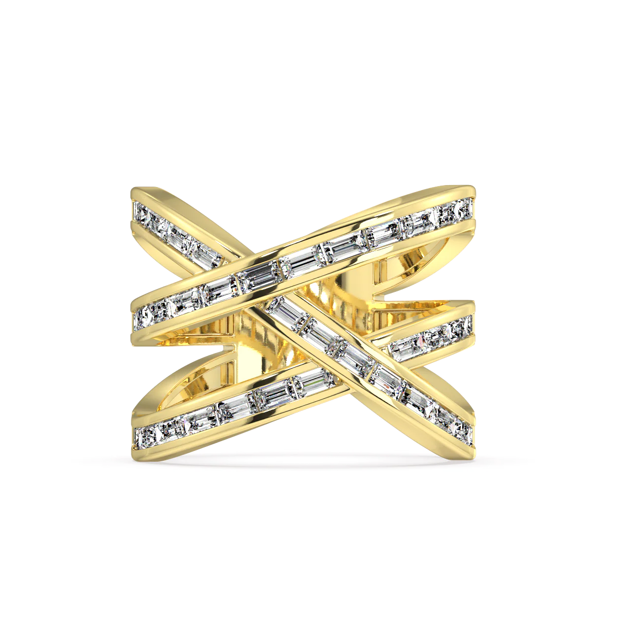 Marcella Baguette Diamond Ring