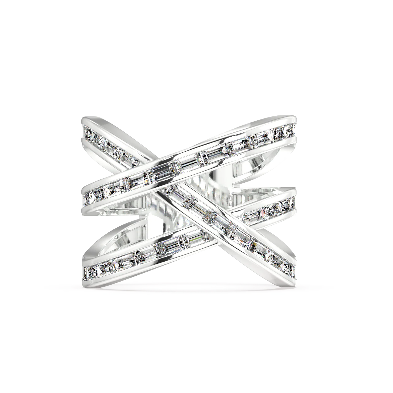Marcella Baguette Diamond Ring - Image 11