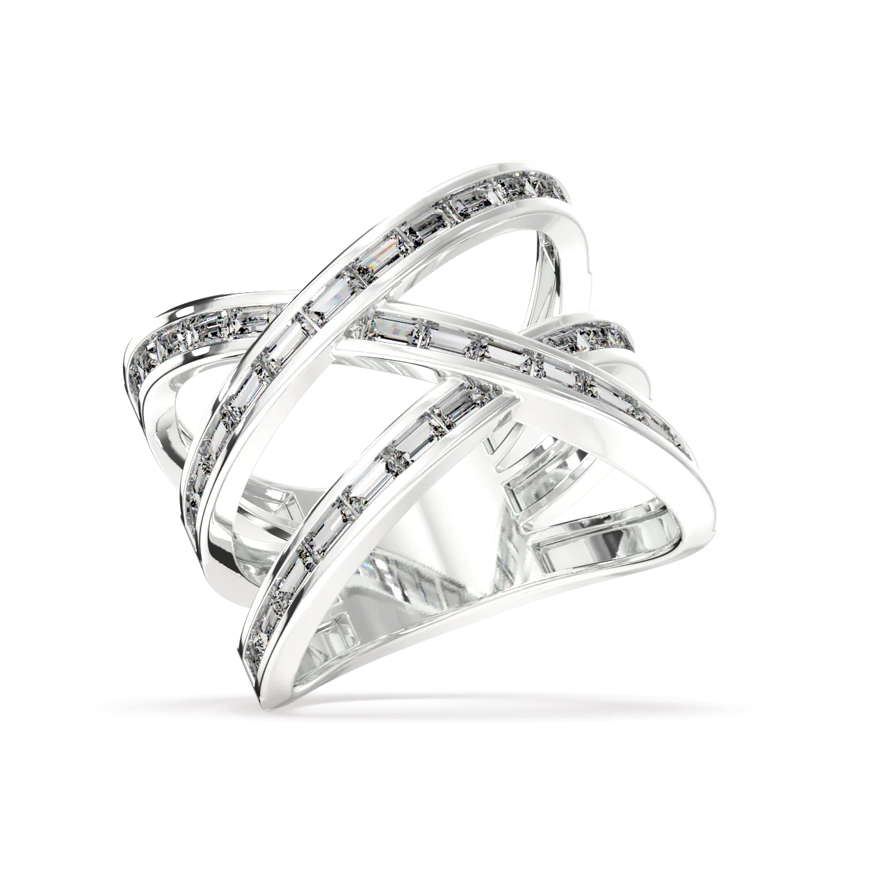 Marcella Baguette Diamond Ring - Image 12