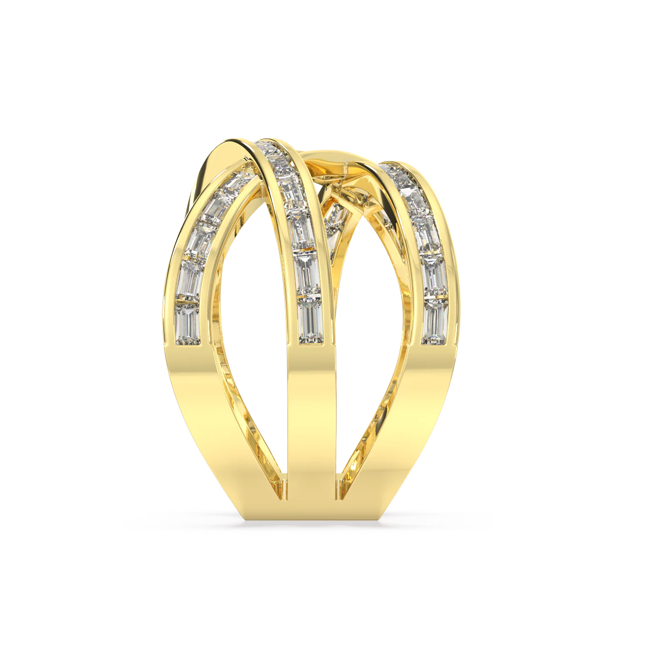 Marcella Baguette Diamond Ring - Image 4