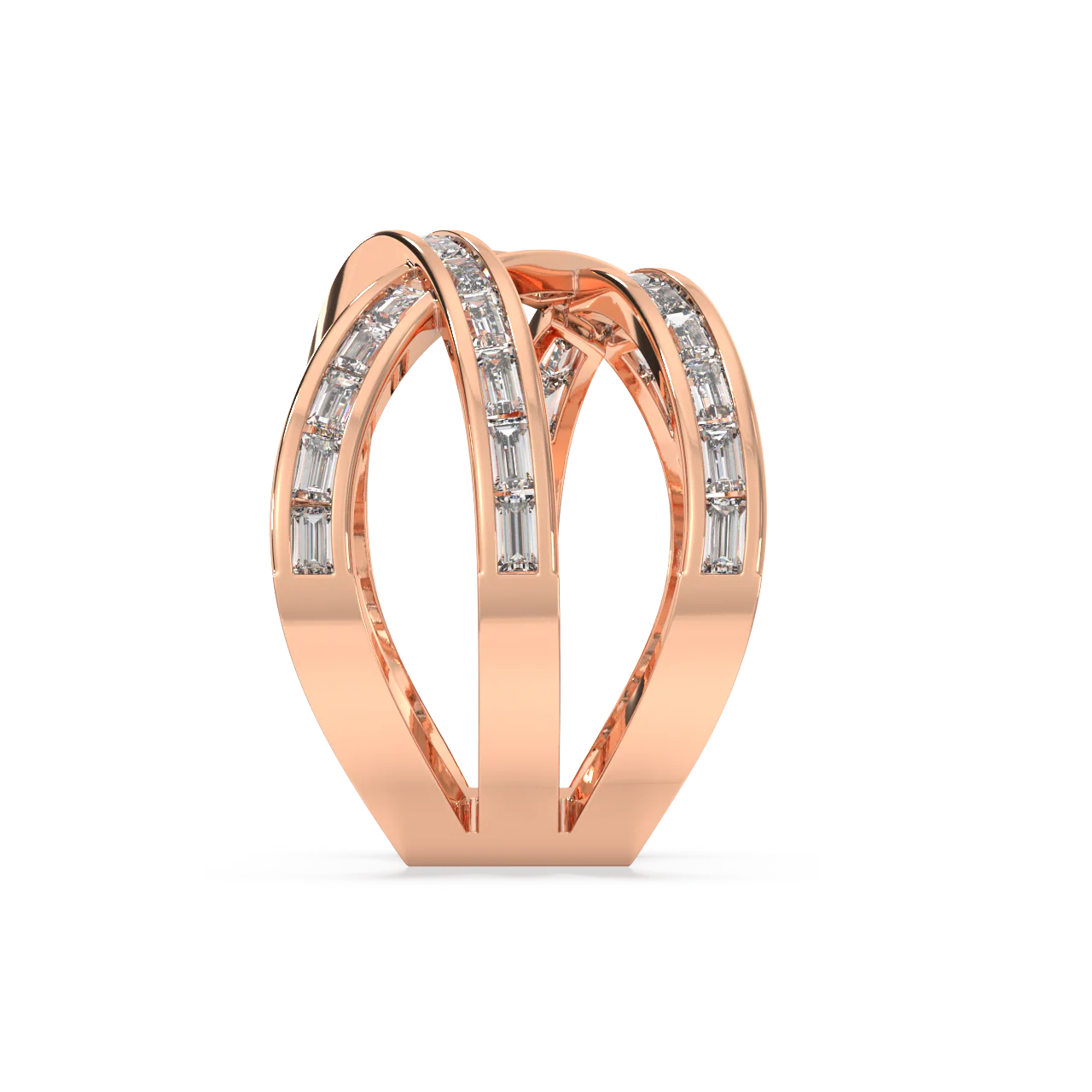 Marcella Baguette Diamond Ring - Image 9
