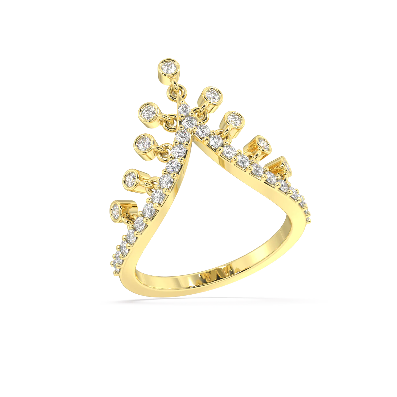 Marcella Round Diamond Ring - Image 2