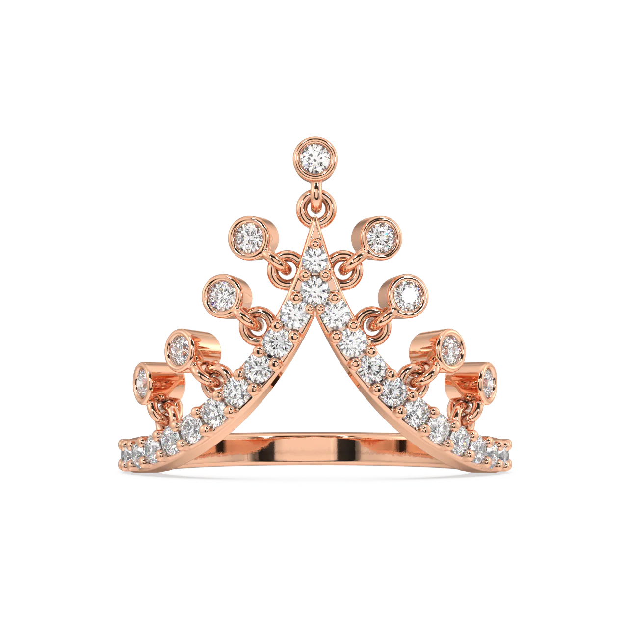 Marcella Round Diamond Ring - Image 6