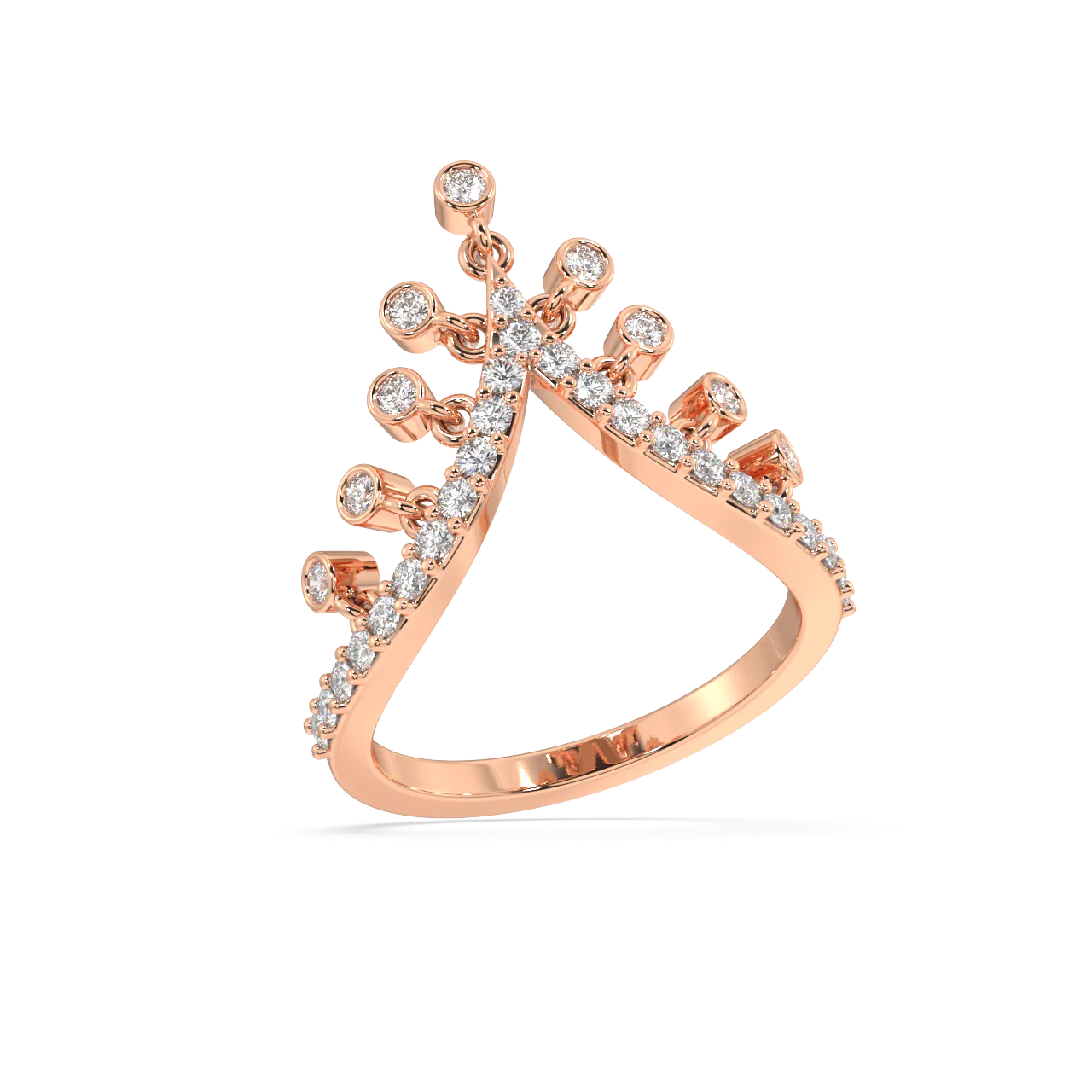 Marcella Round Diamond Ring - Image 7