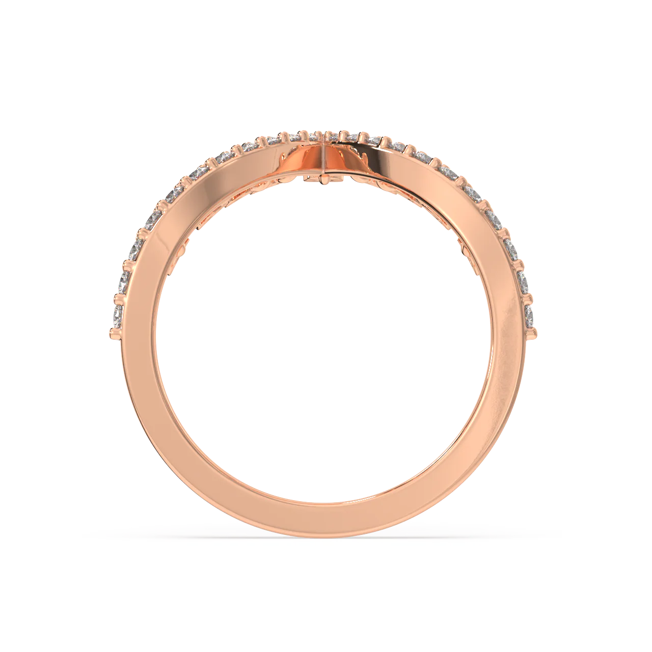 Marcella Round Diamond Ring - Image 8