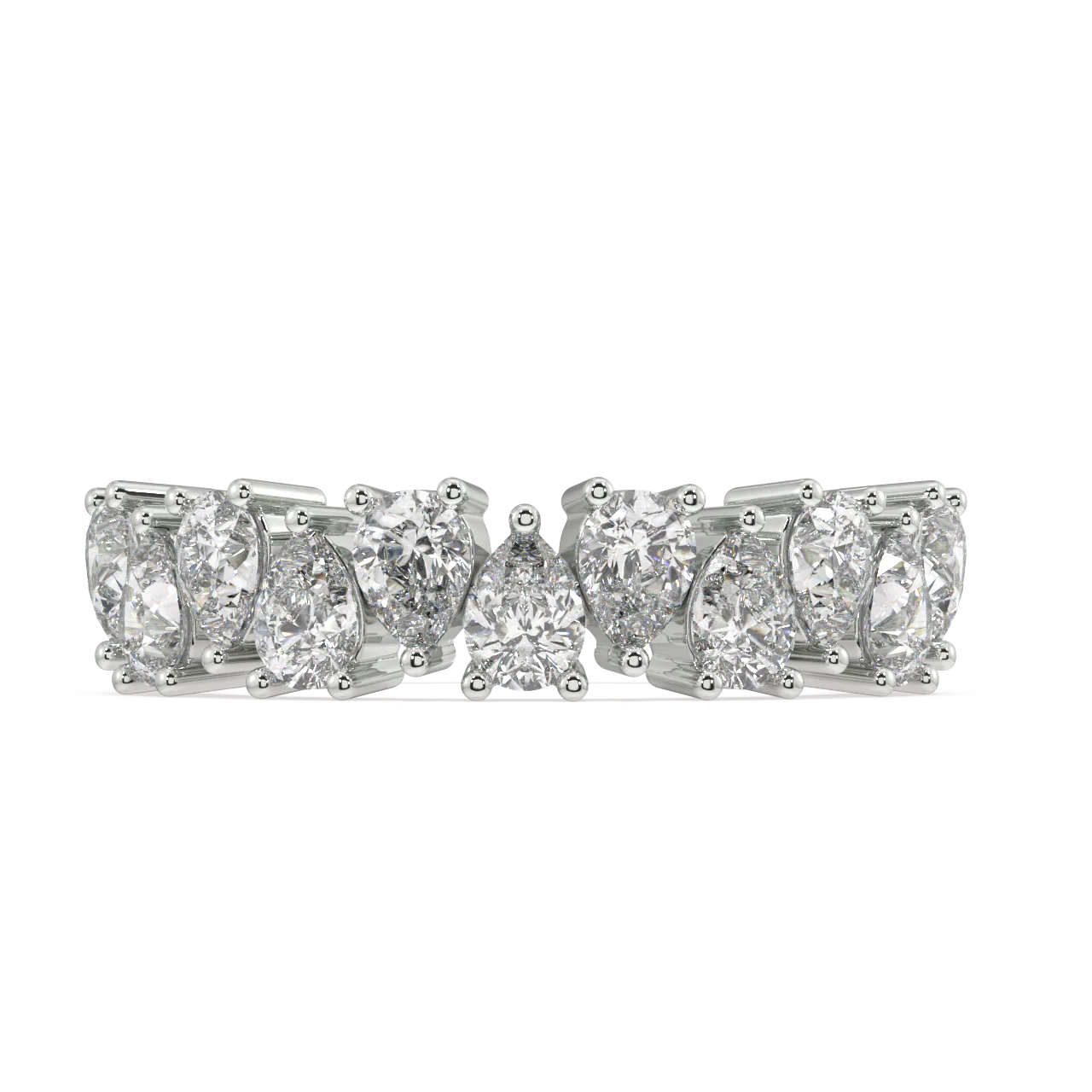 Mariana Pear Diamond Ring - Image 11