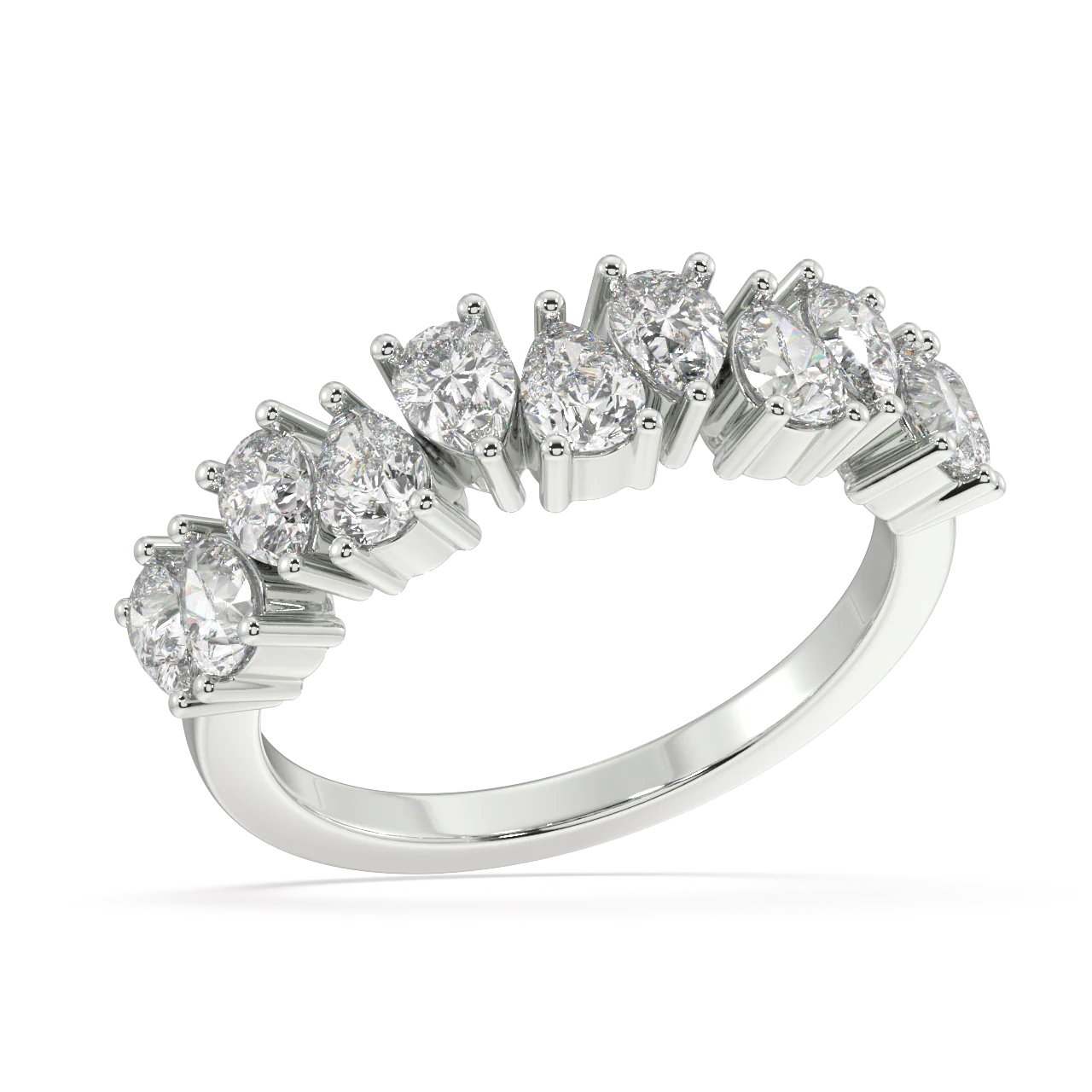 Mariana Pear Diamond Ring - Image 12