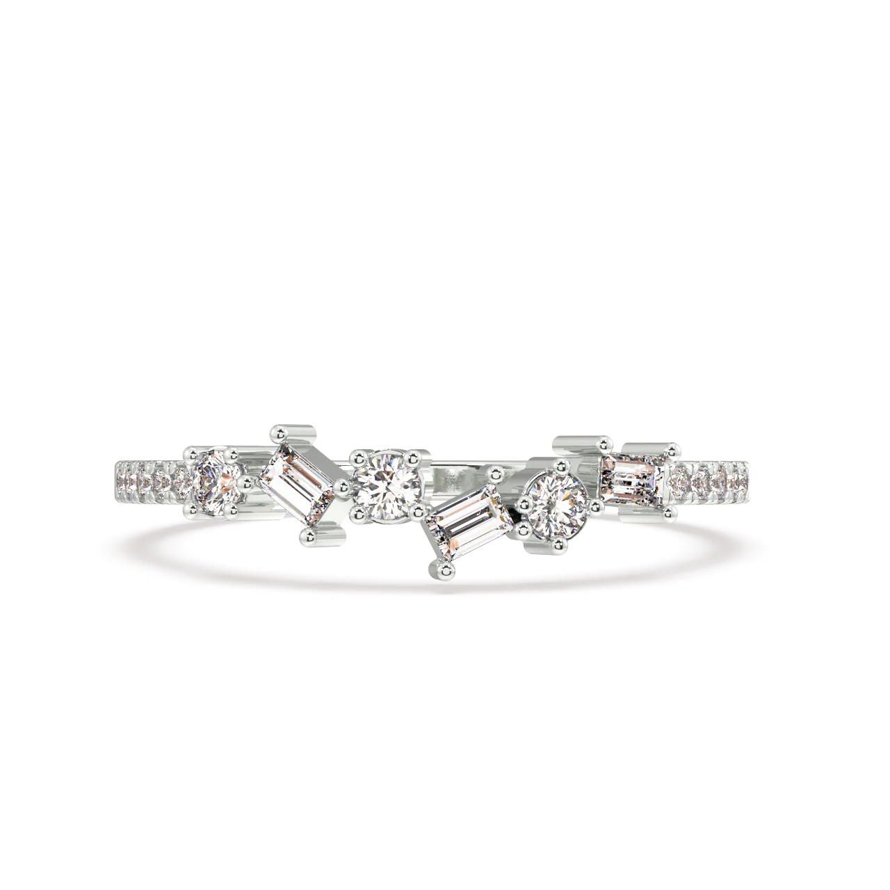 Marlowe Baguette Diamond Ring - Image 10