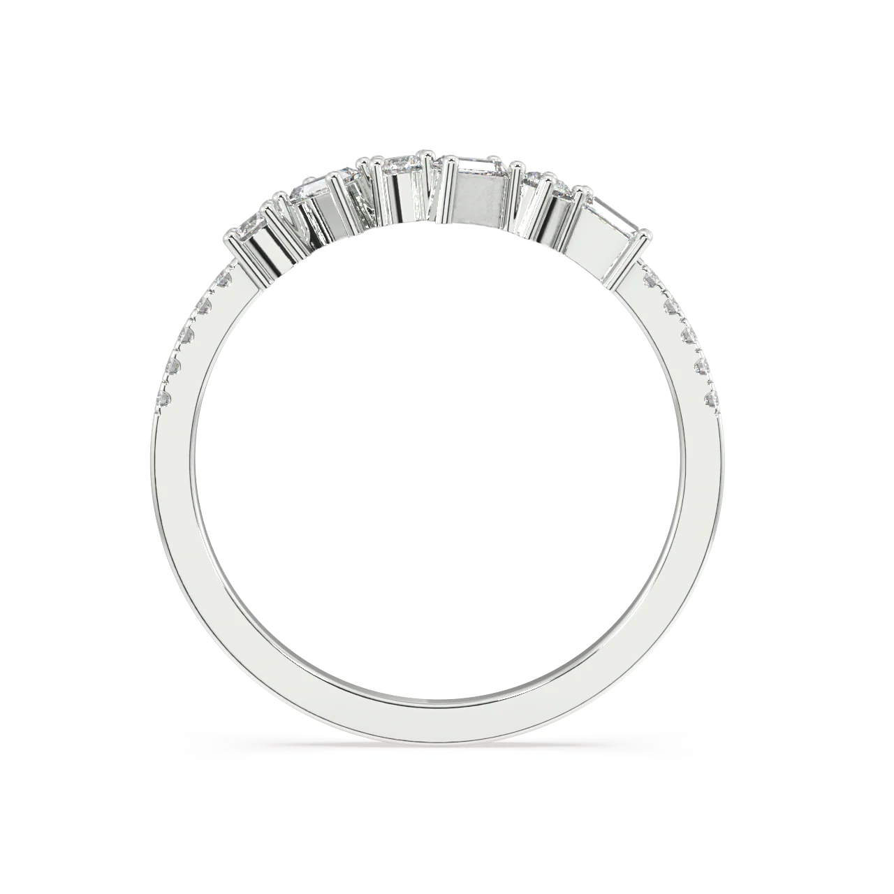 Marlowe Baguette Diamond Ring - Image 12