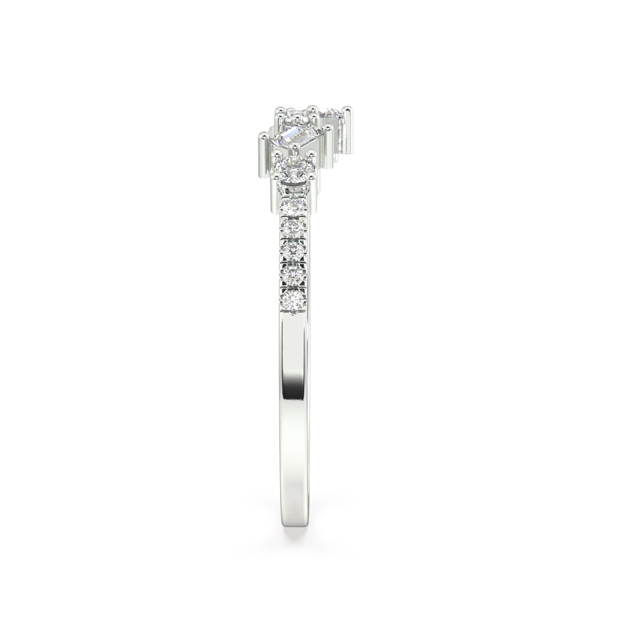 Marlowe Baguette Diamond Ring - Image 13