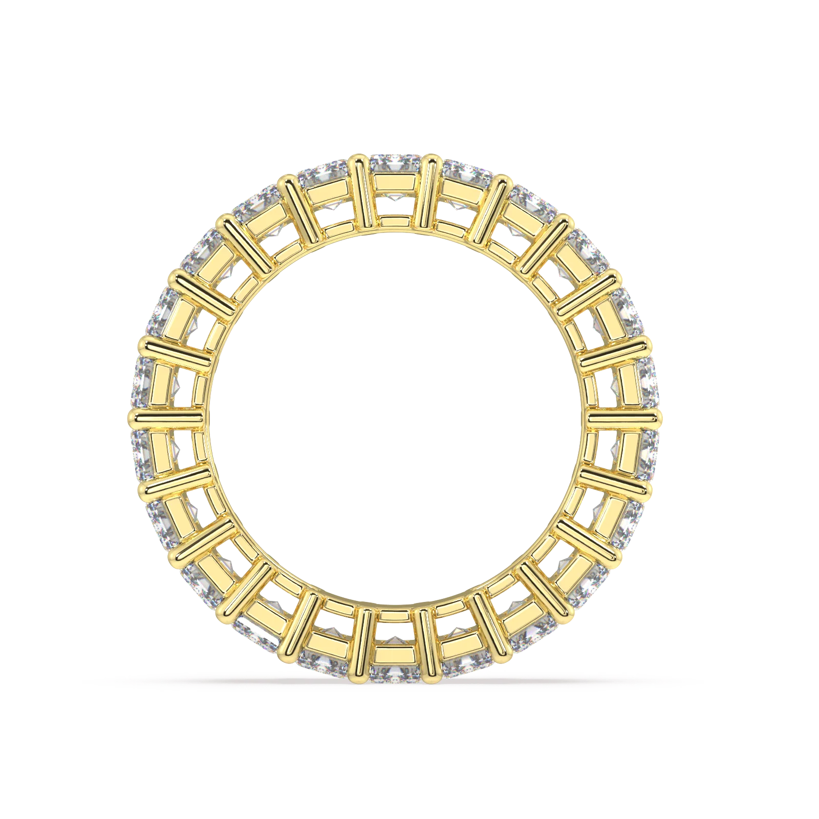 Melrose Emerald Classic Eternity Bands - 6ct - Image 3