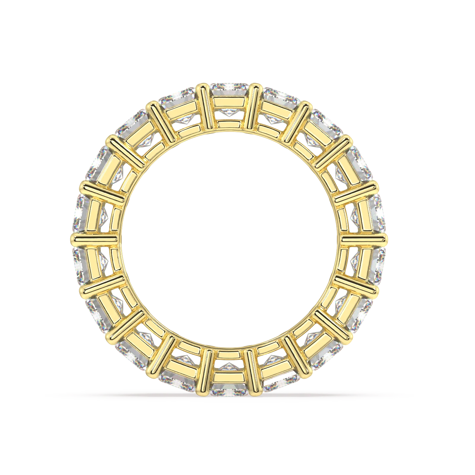 Melrose Emerald Classic Eternity Bands - 9ct - Image 3