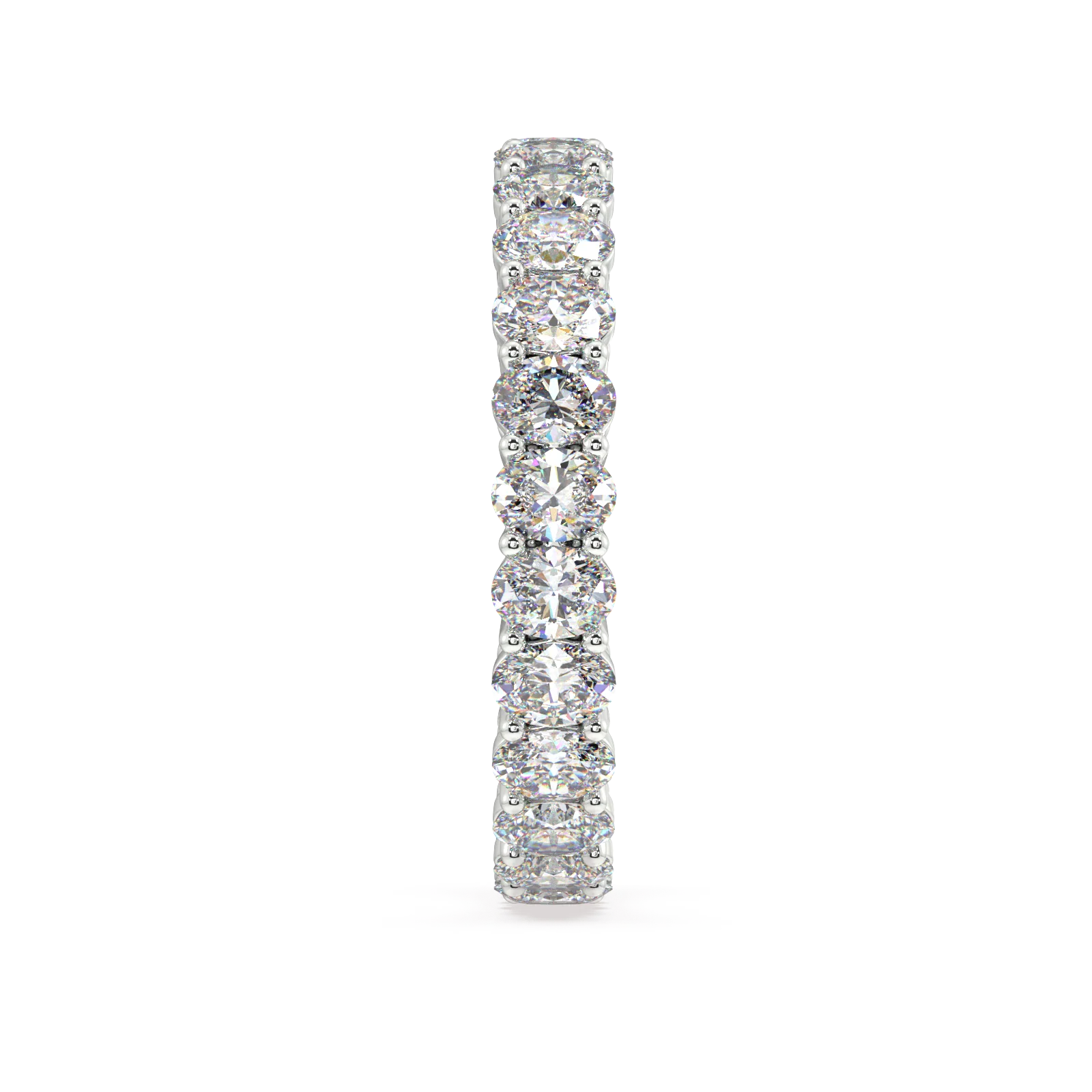 Melrose Oval Classic Eternity Bands - 3ct - Image 19