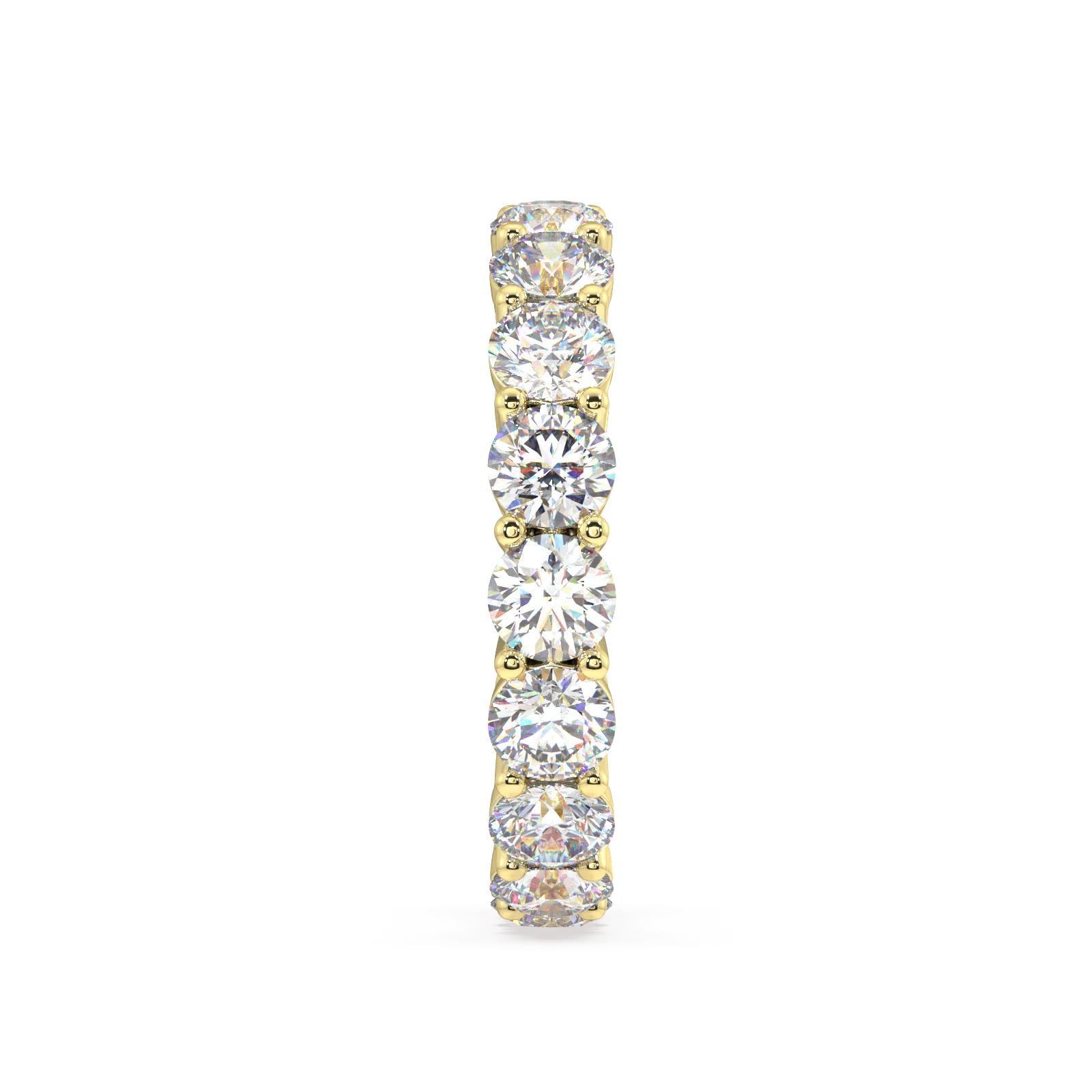 Melrose Round Classic Eternity Bands - 5ct - Image 4