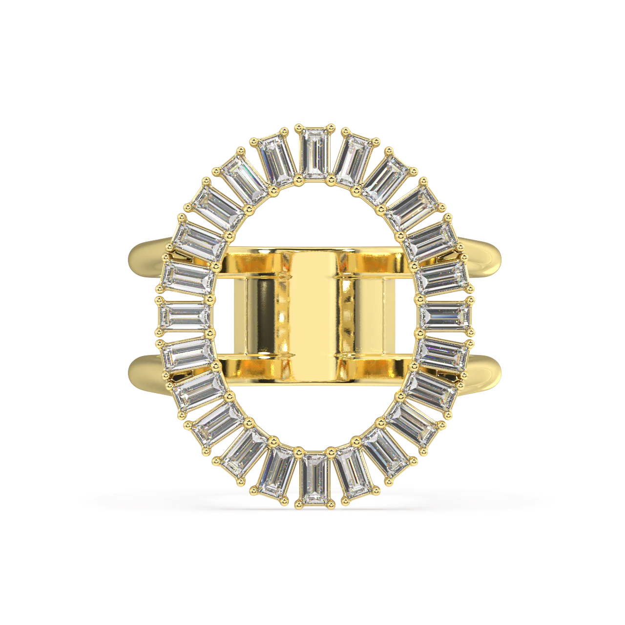 Octavia Baguette Diamond Ring