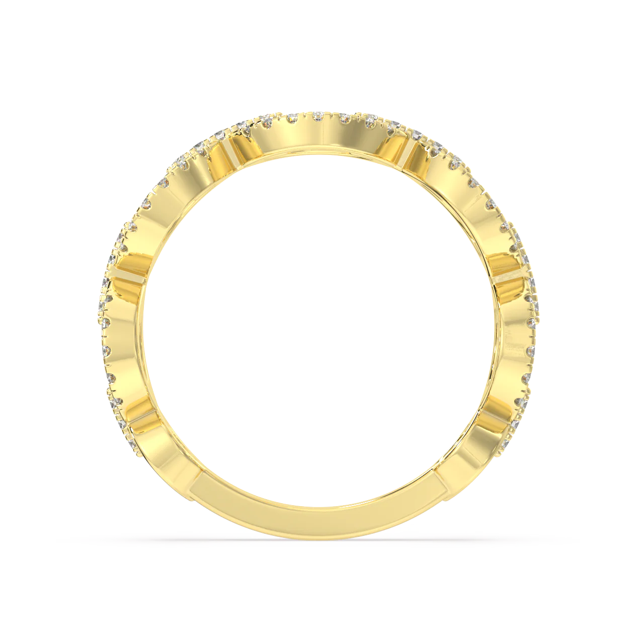 Opal Round Diamond Ring - Image 3