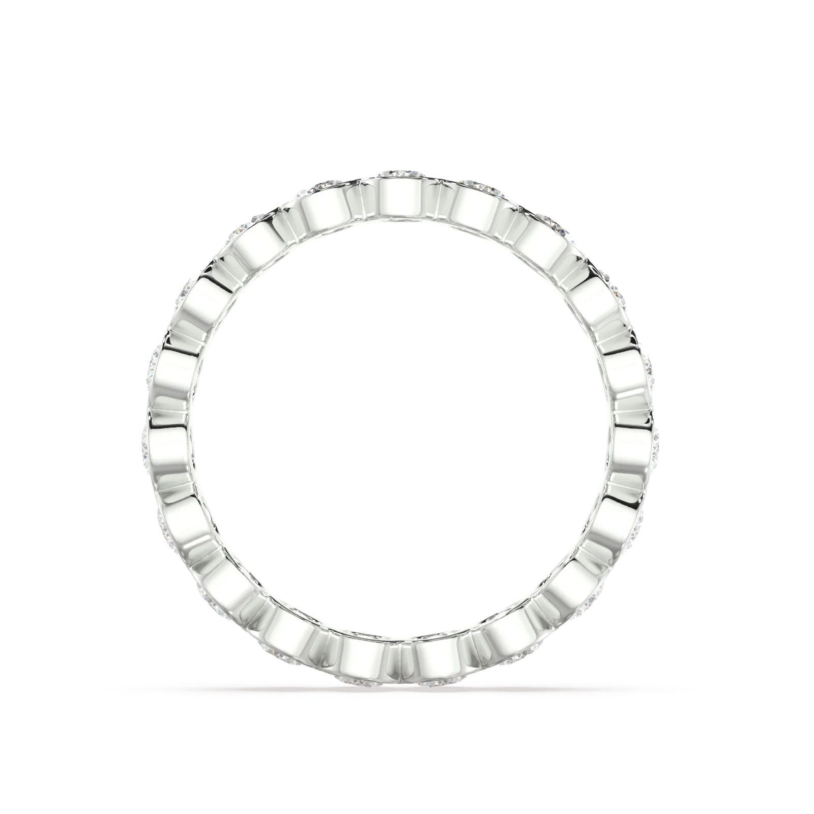 Petite Elysees Oval Classic Eternity Bands - 2ct - Image 16