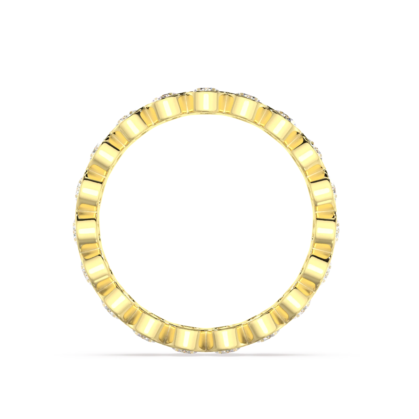 Petite Elysees Oval Classic Eternity Bands - 2ct - Image 3