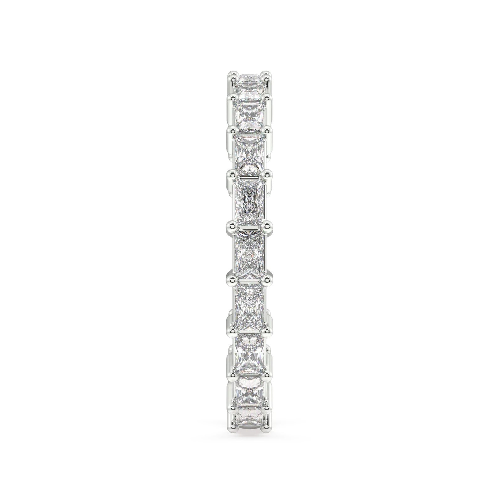 Petite Greenwich Radiant Eternity Bands - 1ct - Image 19