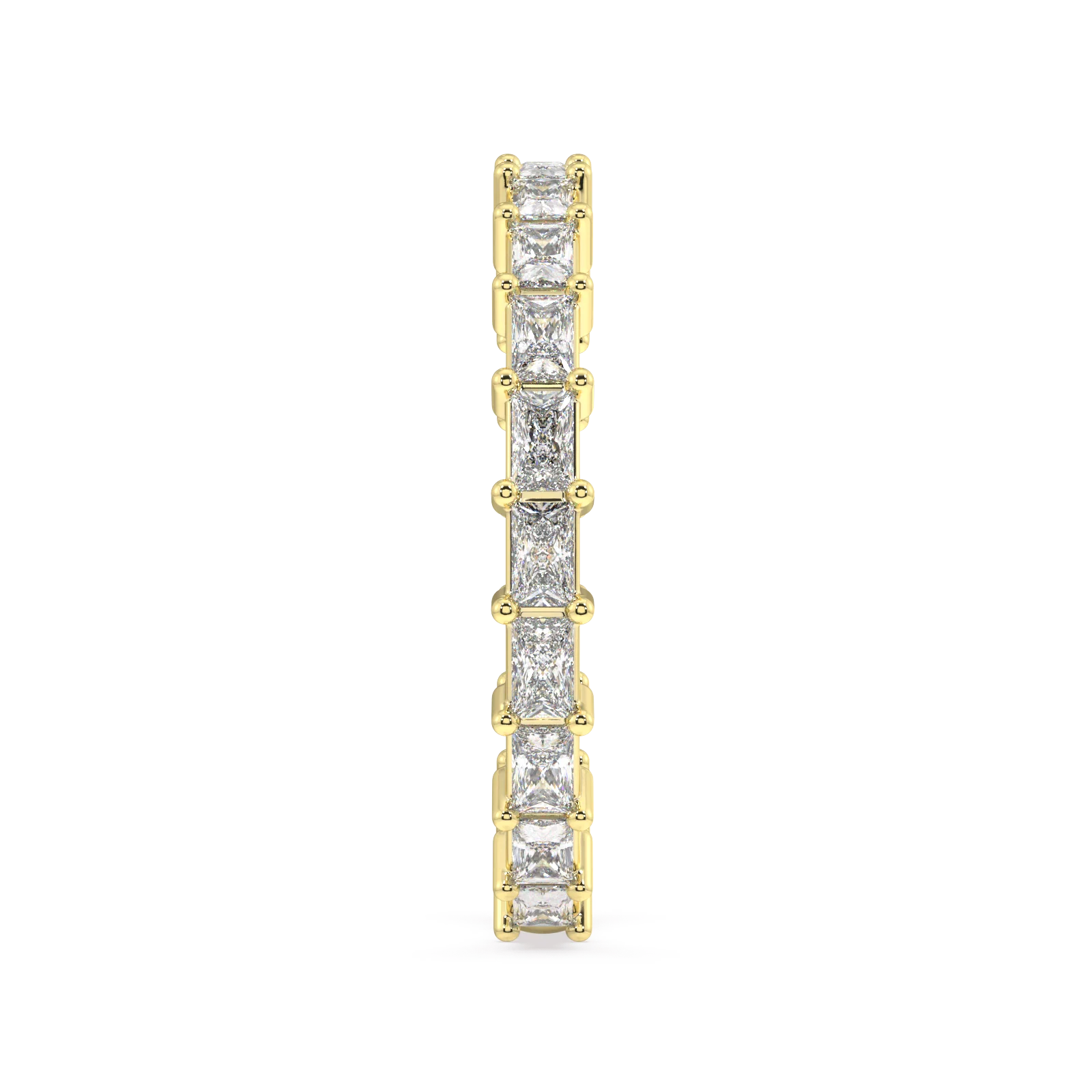 Petite Greenwich Radiant Eternity Bands - 1ct - Image 4