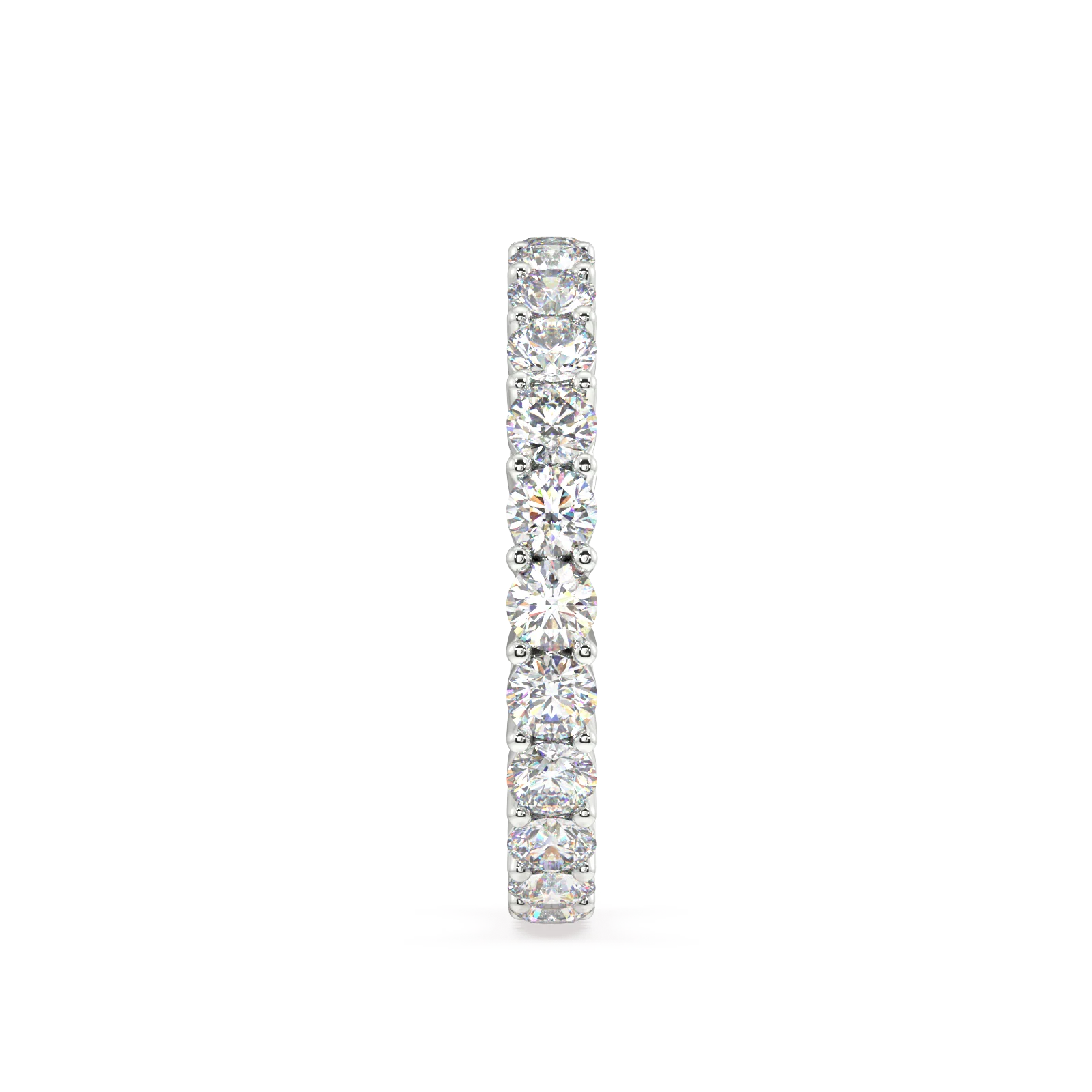 Petite Melrose Round Classic Eternity Bands - 3ct - Image 19