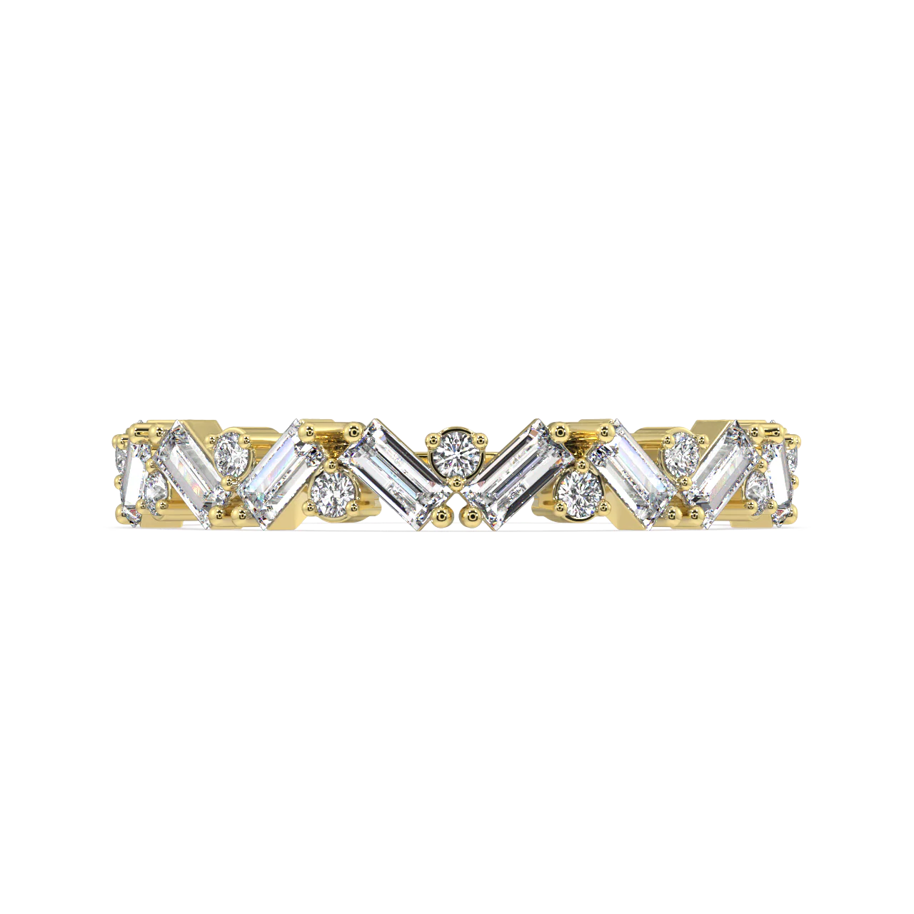 Phoenix Baguette Diamond Ring