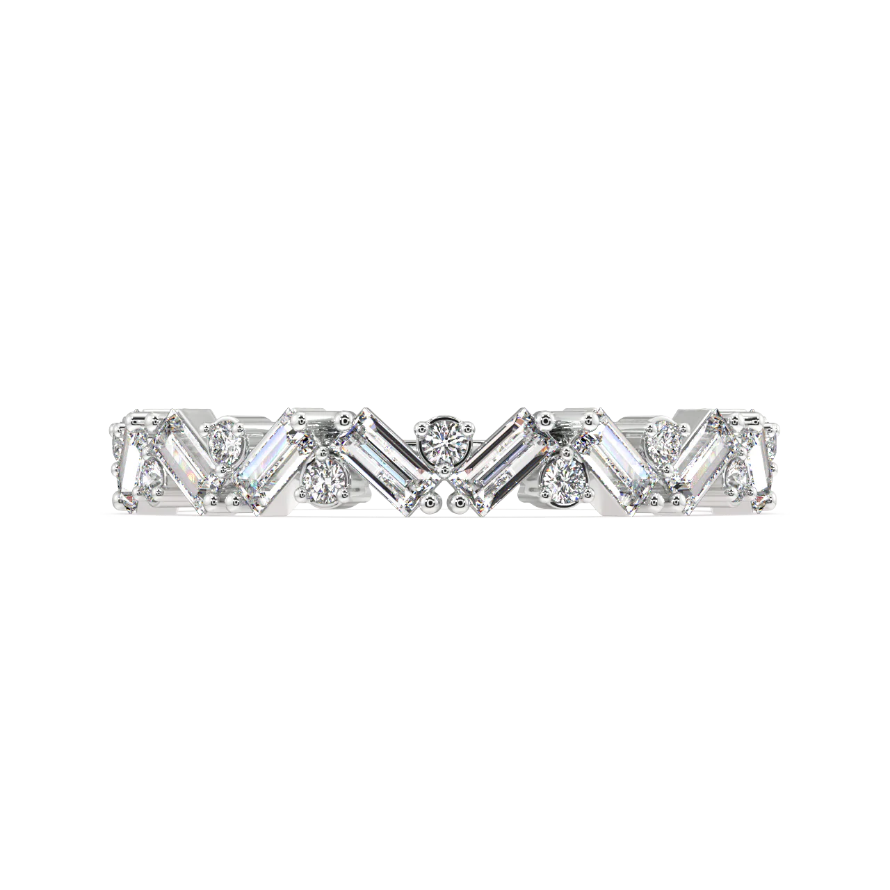 Phoenix Baguette Diamond Ring - Image 11