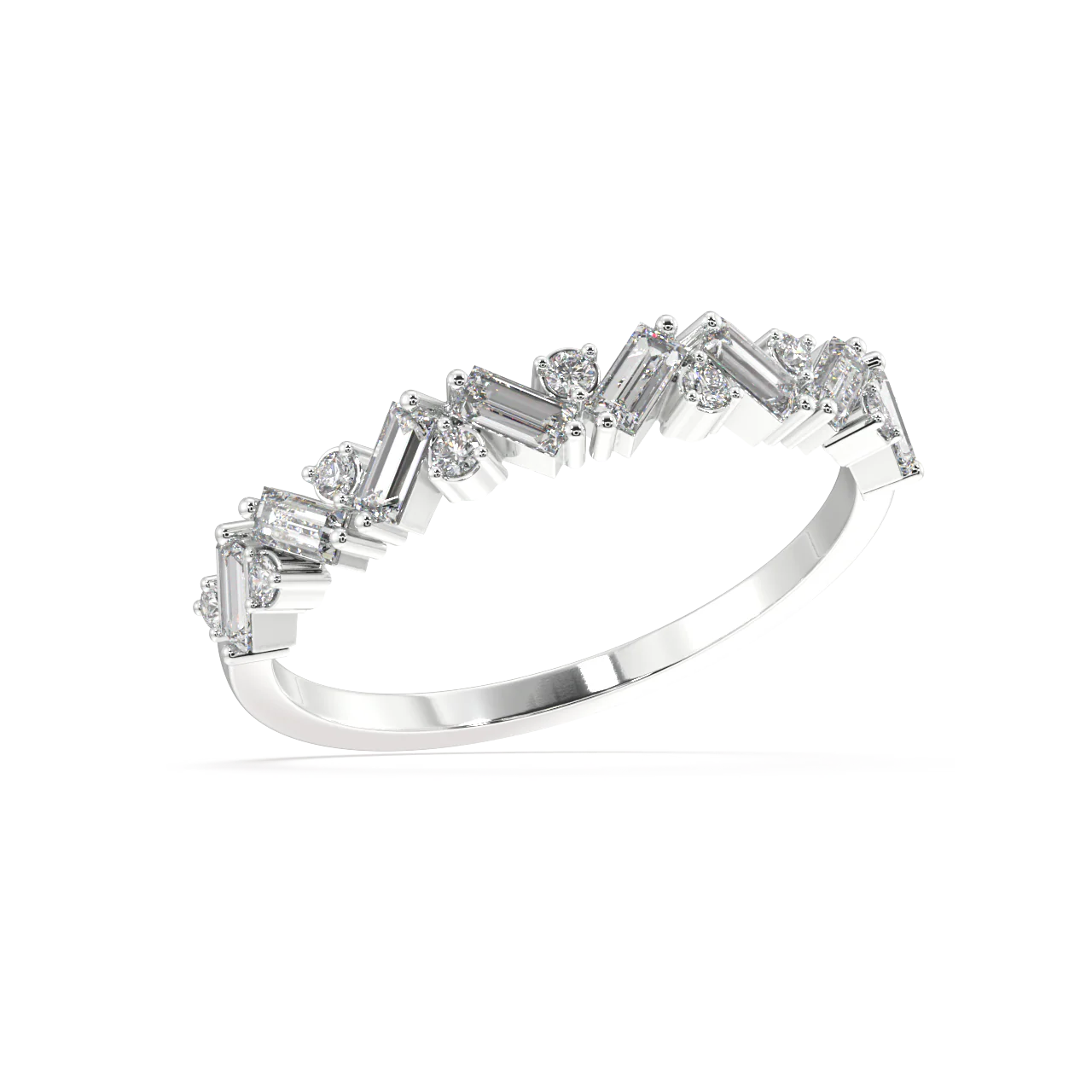 Phoenix Baguette Diamond Ring - Image 12