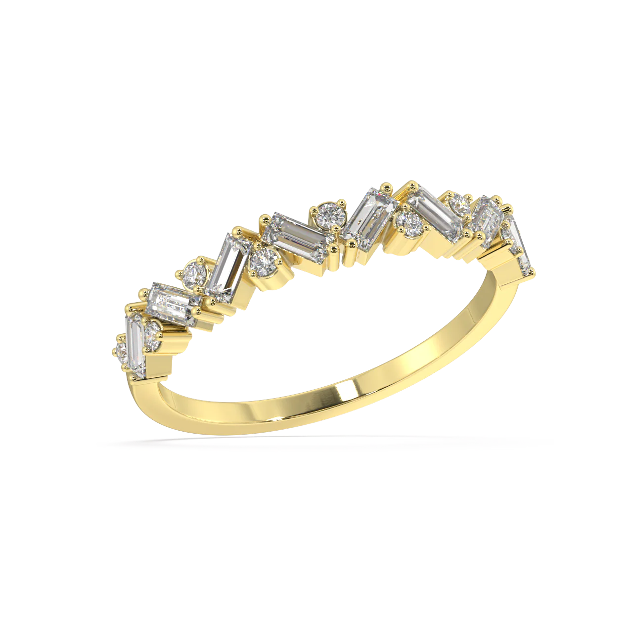 Phoenix Baguette Diamond Ring - Image 2