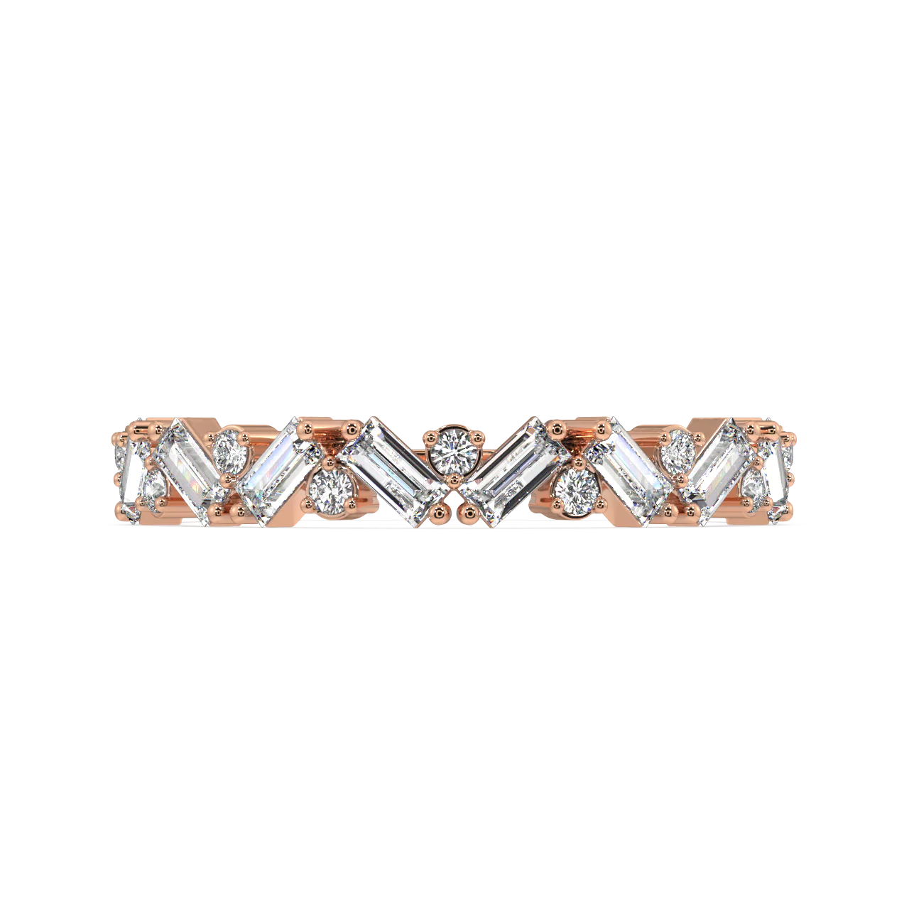 Phoenix Baguette Diamond Ring - Image 6