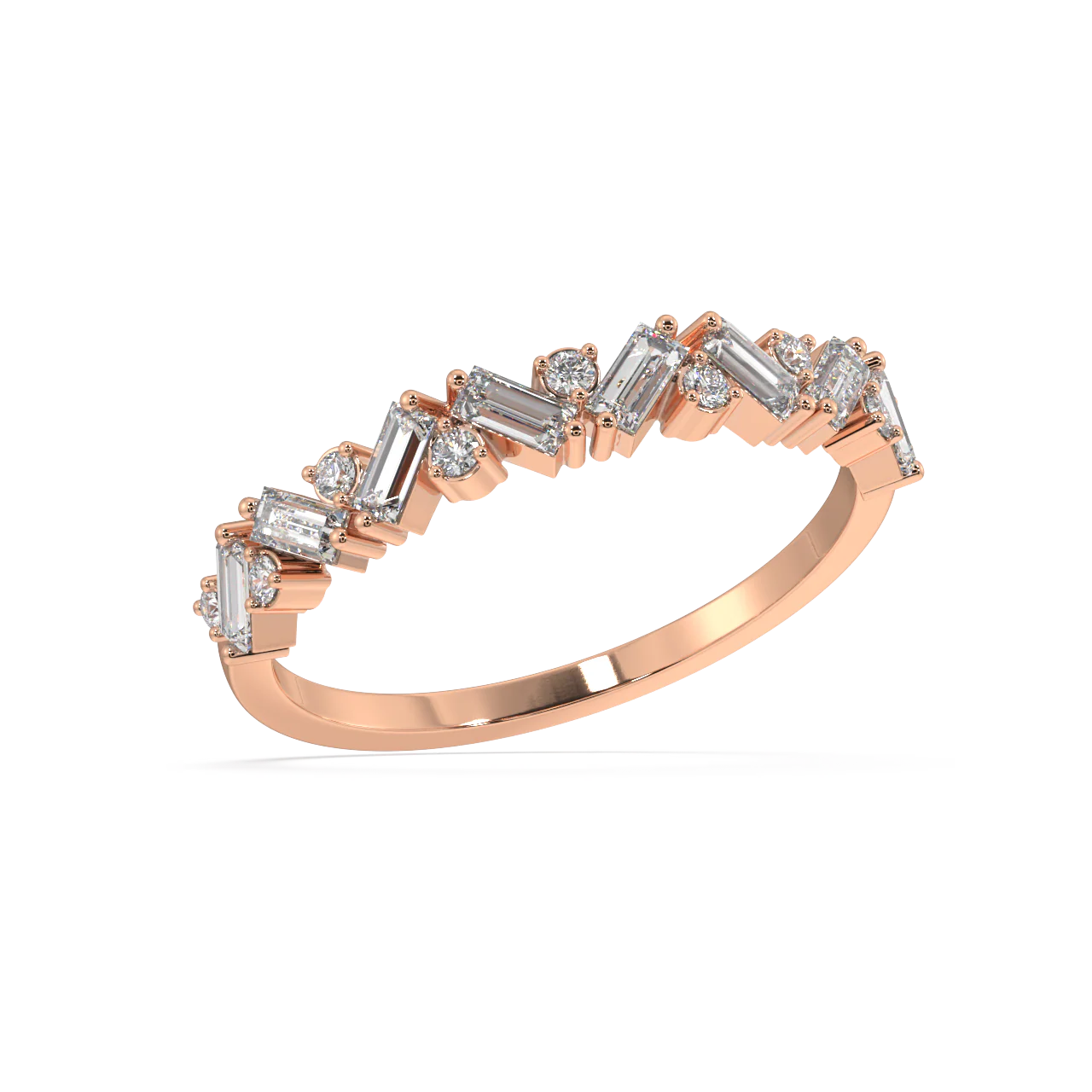 Phoenix Baguette Diamond Ring - Image 7