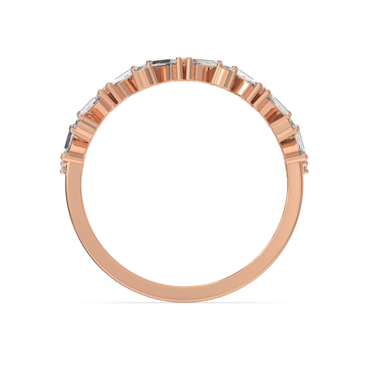 Phoenix Baguette Diamond Ring - Image 8