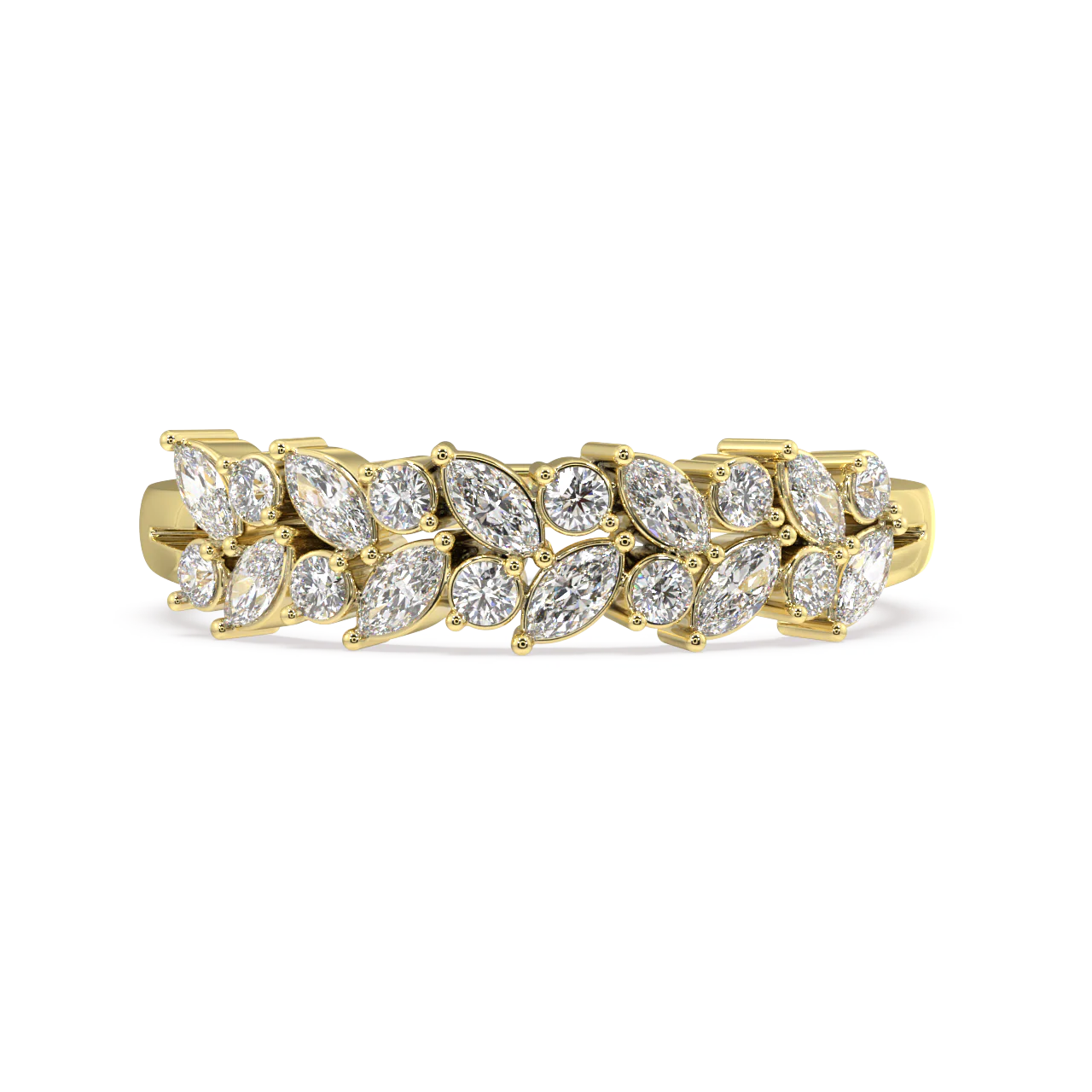 River Marquise Diamond Ring