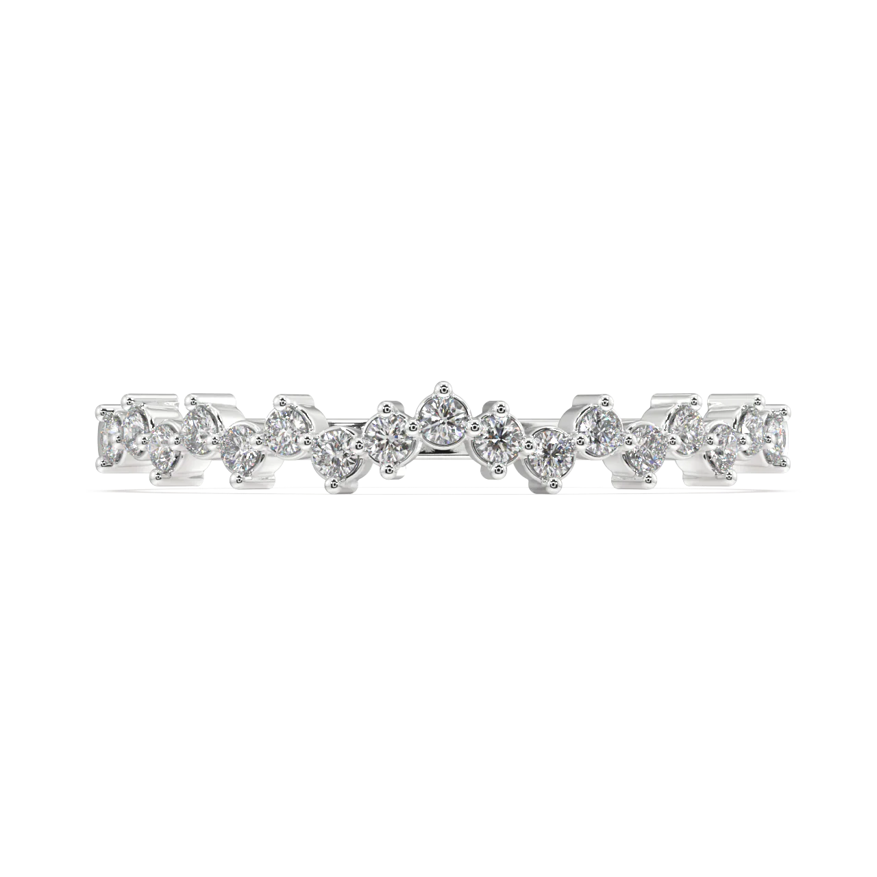 Sage Round Diamond Ring - Image 11