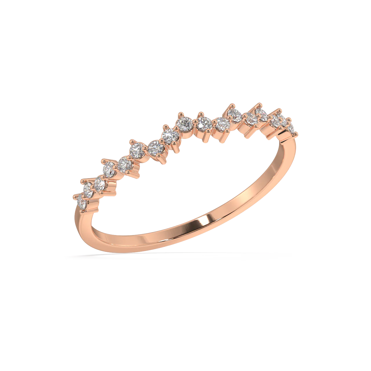 Sage Round Diamond Ring - Image 7
